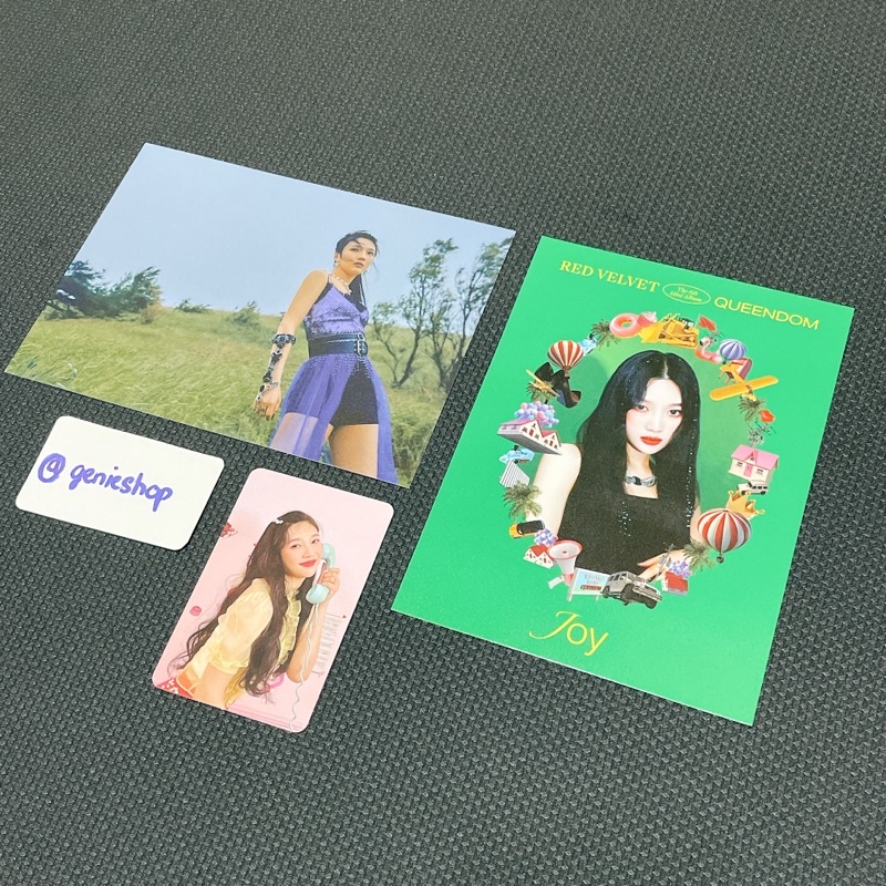 *Có-Sẵn* ẢNH RED VELVET QUEENDOM PHOTOCARD POSTCARD BOOKMARK IRENE Wendy Seulgi JOY YERI