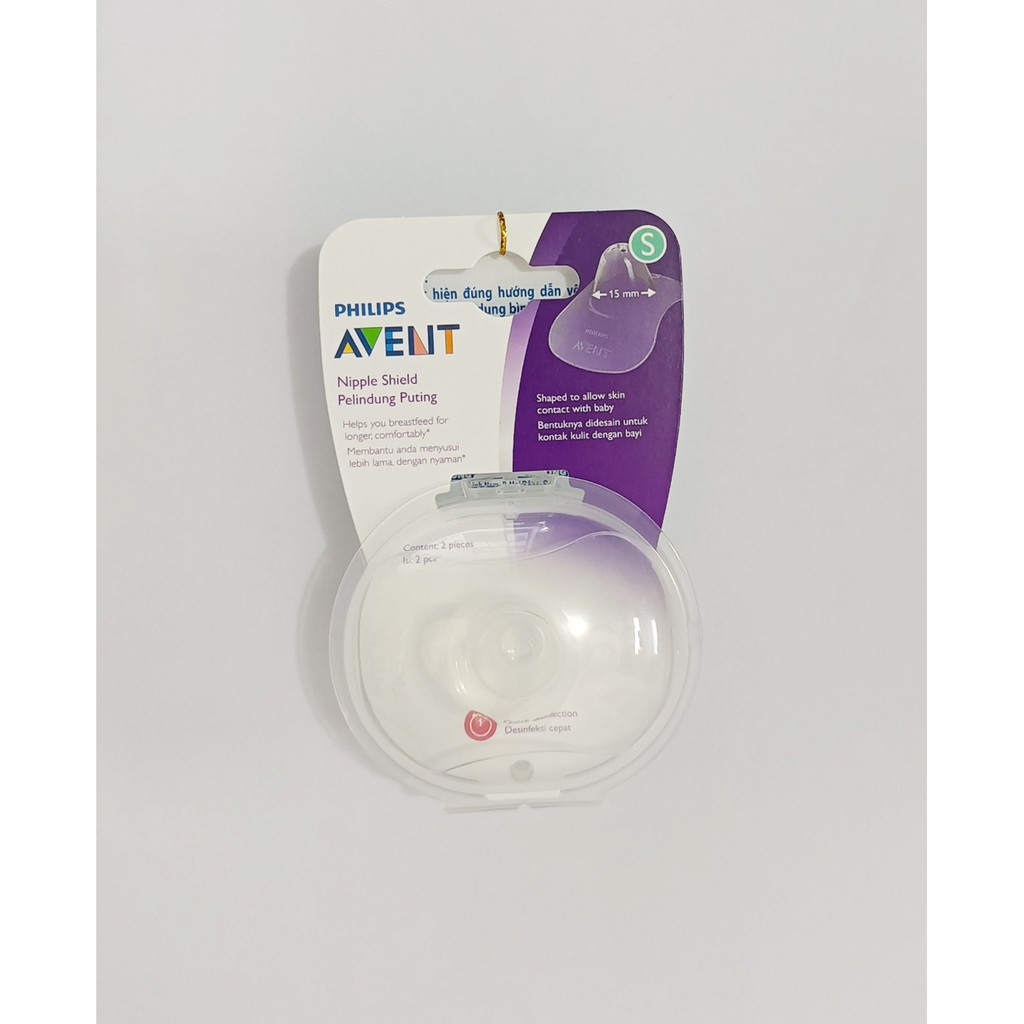 Miếng bảo vệ đầu ngực Philips Avent SCF153/03 cỡ 21mm và SCF153/01 cỡ 15mm