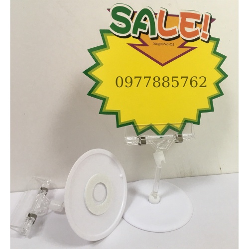 Kẹp để bàn 4014, 4015, chân kẹp nhựa để bàn, chân wobbler để bàn, kẹp quảng cáo để bàn, Kẹp nhựa trong suốt, kẹp sale