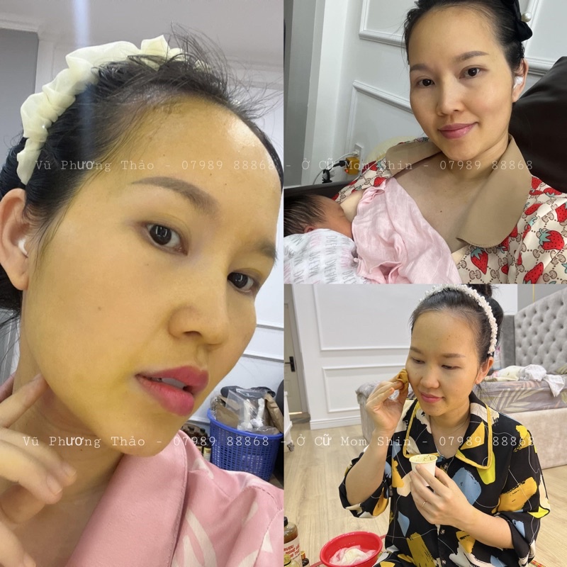 NGHỆ HẠT GẤC THOA MẶT ( handmade )