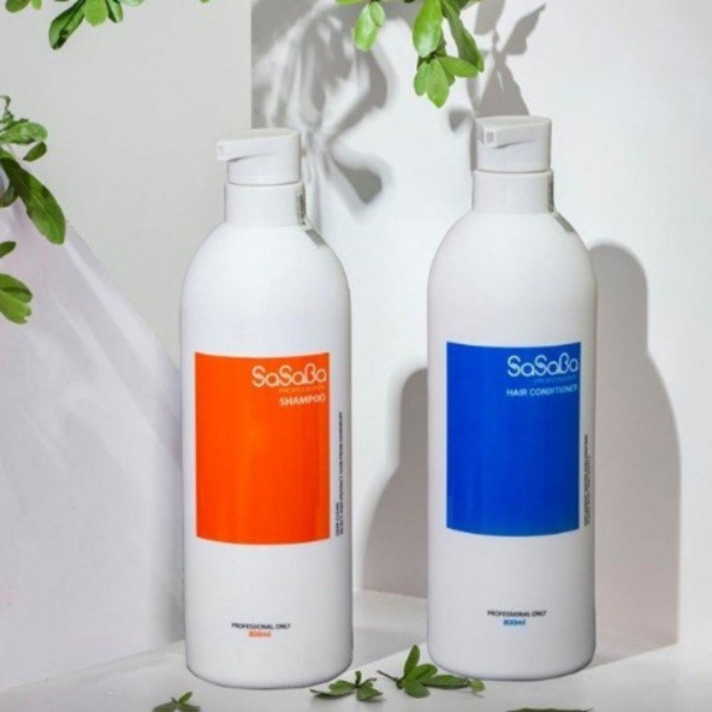 <HÀNG CHÍNH HÃNG> ✅[ SASABA ]DẦU GỘI - DẦU XẢ HOÀN HINH SASABA PLUS 800ML  - CÓ TÁCH LẺ