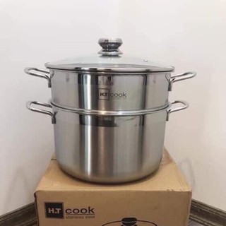Bộ nồi hấp, luộc gà 2in1 - freeship