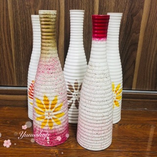 Bó Cỏ Lúa Mì Khô Nhuộm Màu Vintage Hoa Khô Cắm Trang Trí