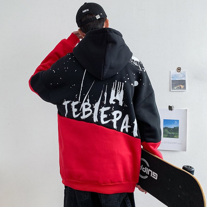 ÁO KHOÁC HOODIE NAM UNISEX 🚚 FREESHIP 🚚 ÁO HOODIE NỈ PHỐI HAI MÀU CỦA NAM CHẤT NỈ ẤM ÁP | BigBuy360 - bigbuy360.vn