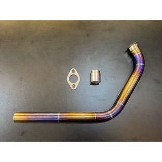 Cổ pô titanium, inox304 thay thế cổ zin yamaha mt15 - r15 v3 - xsr