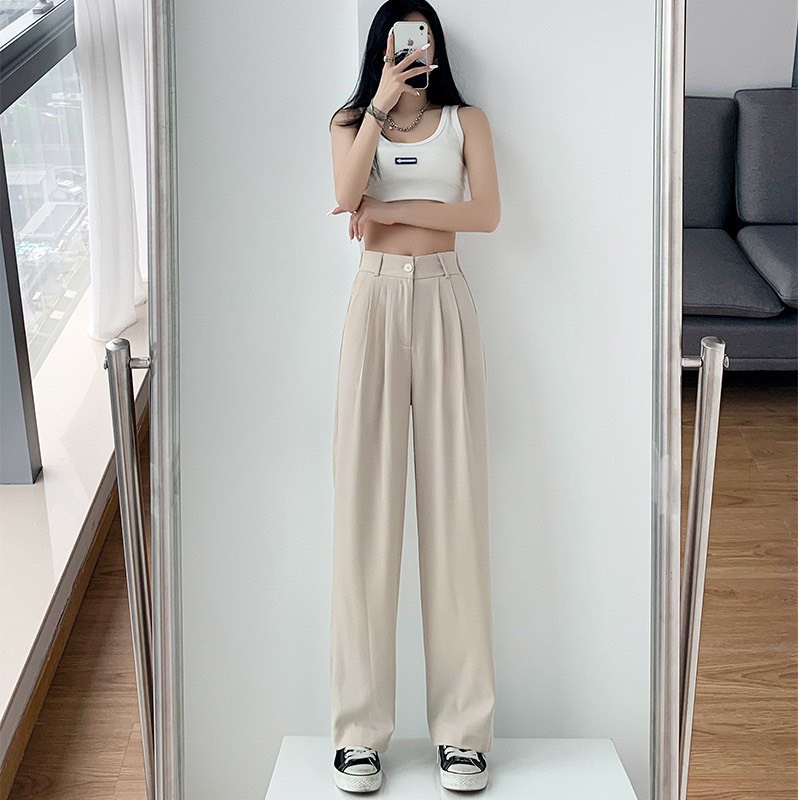 Quần vải suông 1 khuy SV309