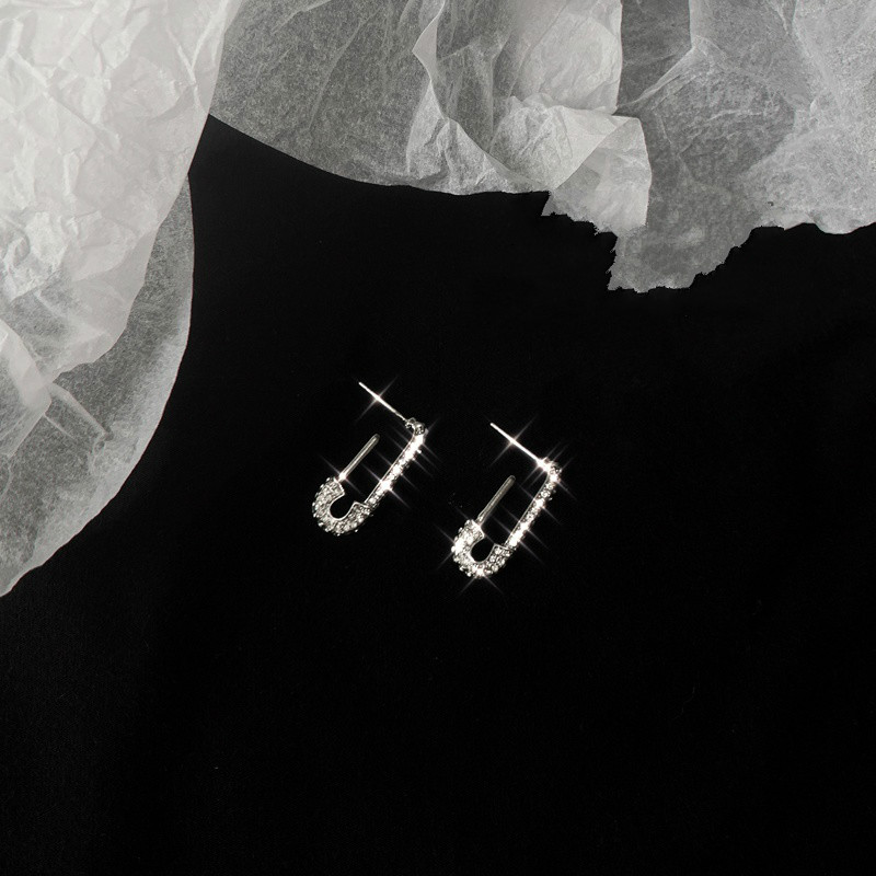 Khuyên tai đính đá phong cách Harakuju thời trang sang trọng cho nữ