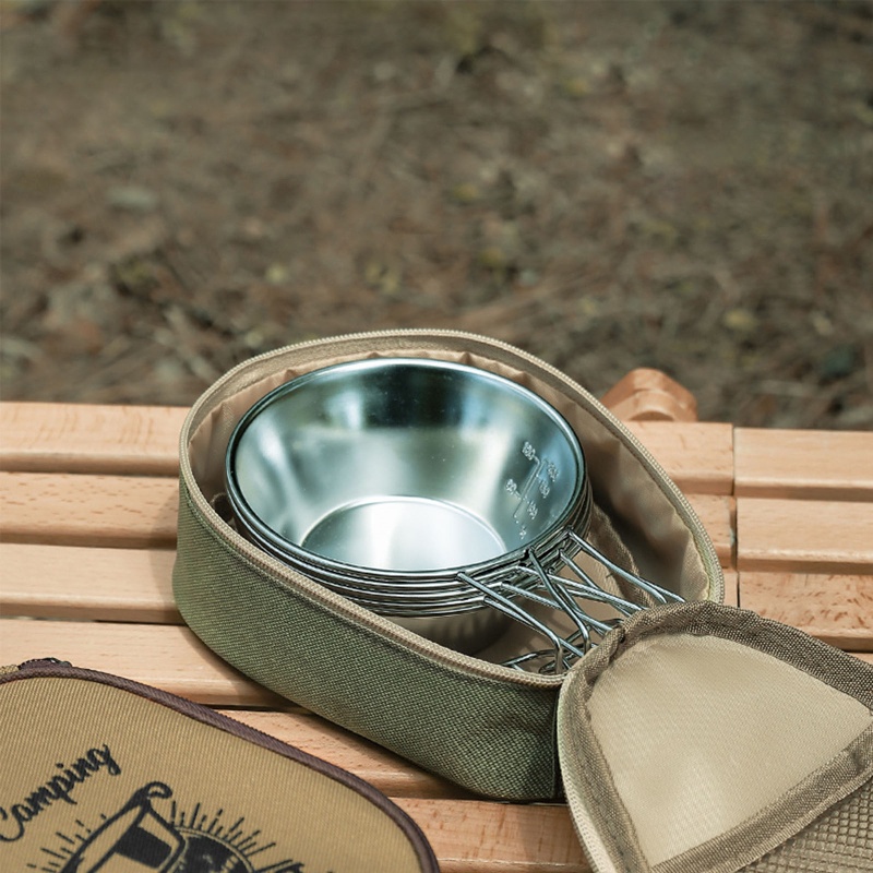 Túi Vải Oxford Sức Chứa Lớn Dùng Đựng Cốc / Dụng Cụ Ăn Uống Cho Cắm Trại Sierra