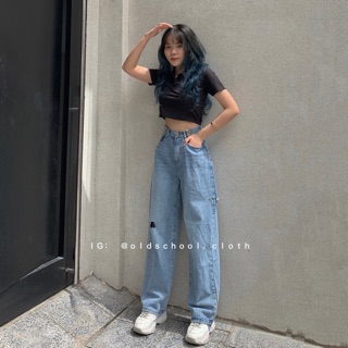 ÁO CROPTOP CỔ ĐỨC (ảnh thật/sẵn)