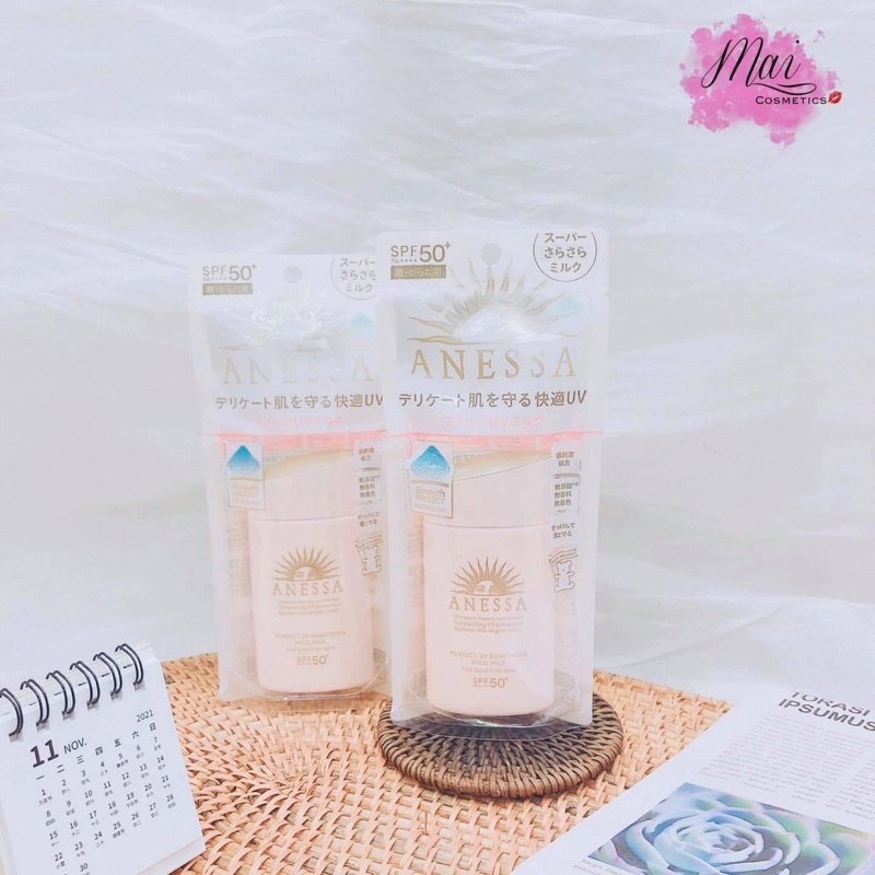 ☀KEM CHỐNG NẮNG ANESSA Mild Milk