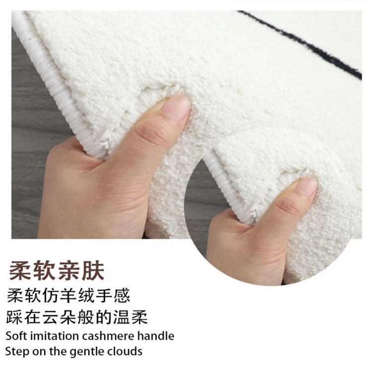 Thảm Lót Sàn Họa Tiết Mèo Hoạt Hình Trang Trí Phòng Khách / Phòng Ngủ