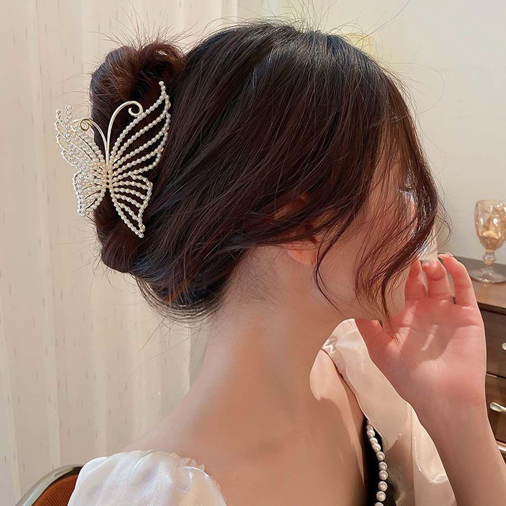 Kẹp Tóc Bướm / Cá Mập Hình Học Ngọt Ngào Cho Nữ BERNARDO