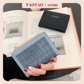 Ví nữ ngắn màu sắc ví nữ nhiều ngăn da rắn cao cấp ví card