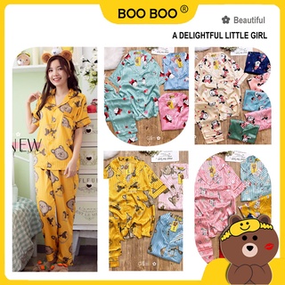 Đồ bộ gấm viền tnqd size xl boo boo