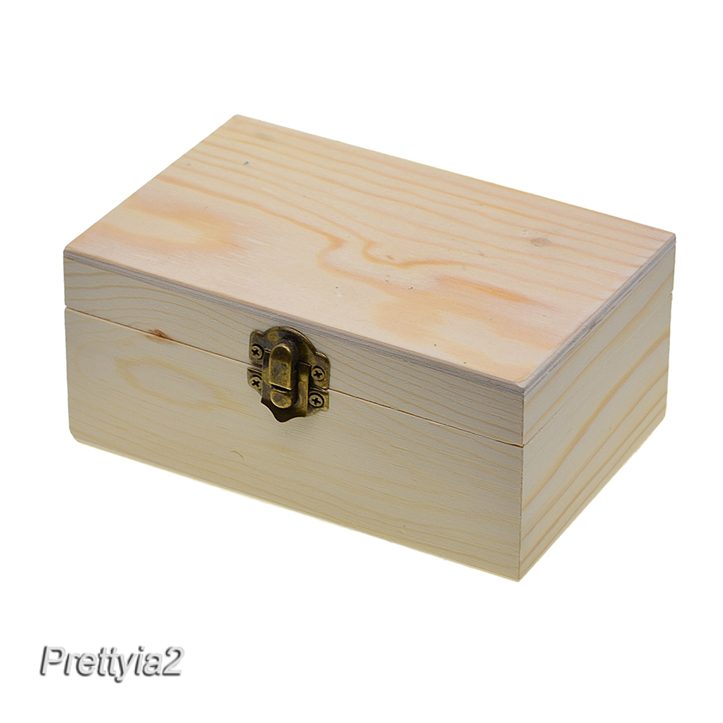 Hộp Gỗ Lớn Đựng Trang Sức Kích Thước 15cm