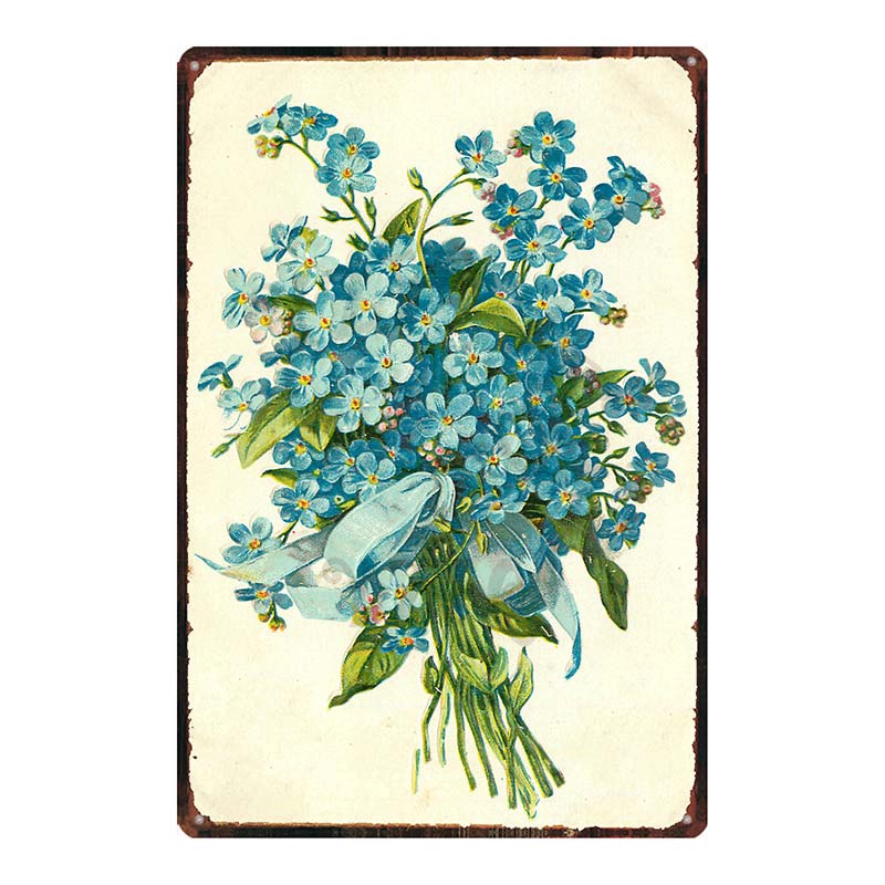 Tấm kim loại gắn tường trang trí họa tiết hoa đa dạng