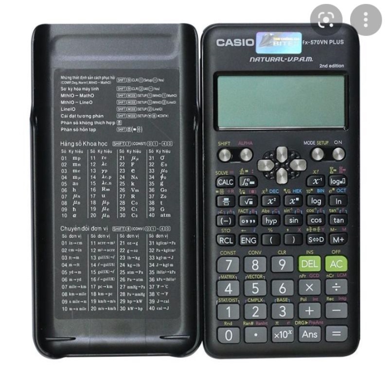 0 Máy tính Casio FX 570VN-PLUS Giải Toán