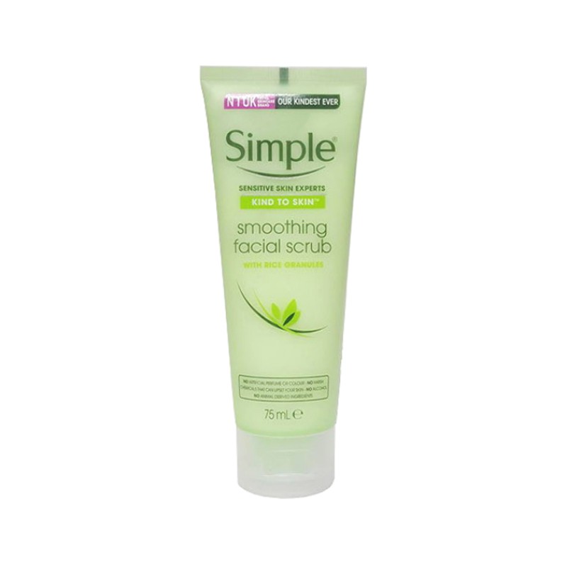 Sữa Tẩy Tế Bào Chết Mặt Simple Smoothing Facial Scrub 75ml