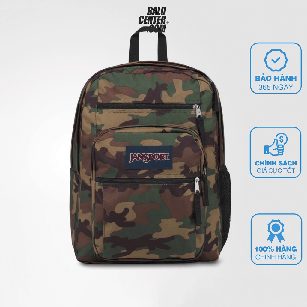 Balo Thể Thao Thời Trang Nam Nữ JANSPORT Big Student Surplus Camo - Balocenter