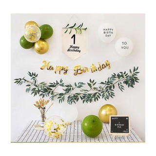 Set bóng trang trí sinh nhật style Hàn Quốc 14