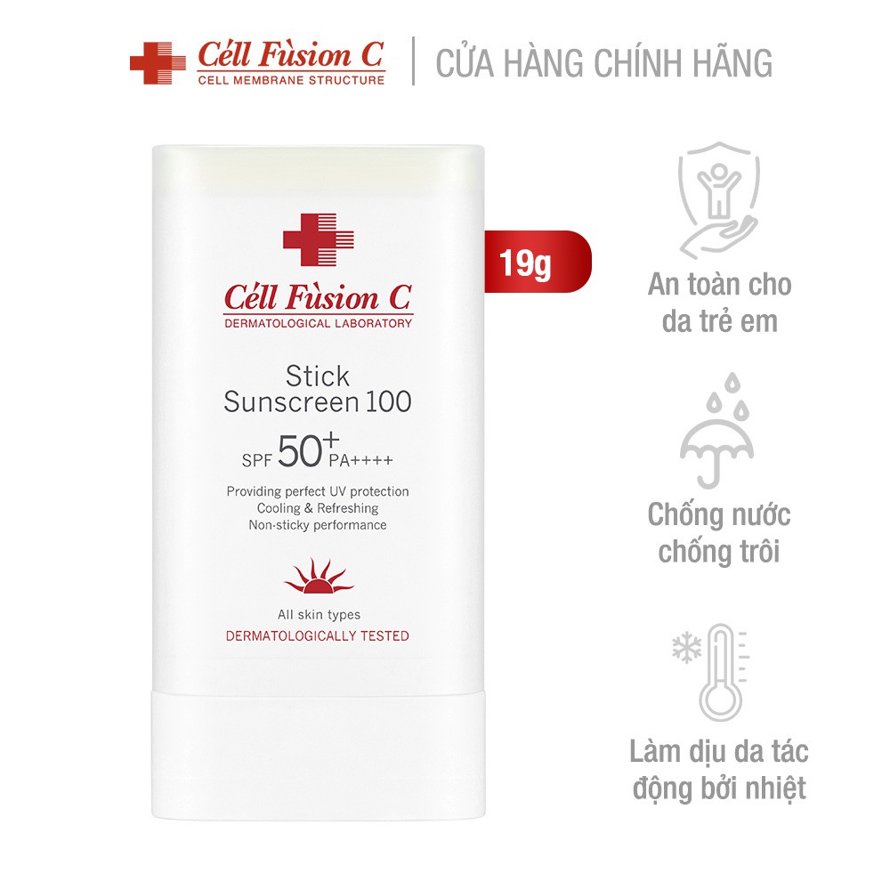 Sáp Chống Nắng Dạng Thỏi Cell Fusion C Stick Sunscreen 100 SPF50+/ PA++++ 19g