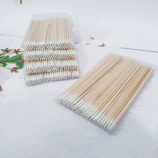 Tăm bông cán gỗ chà tê ,chà mực