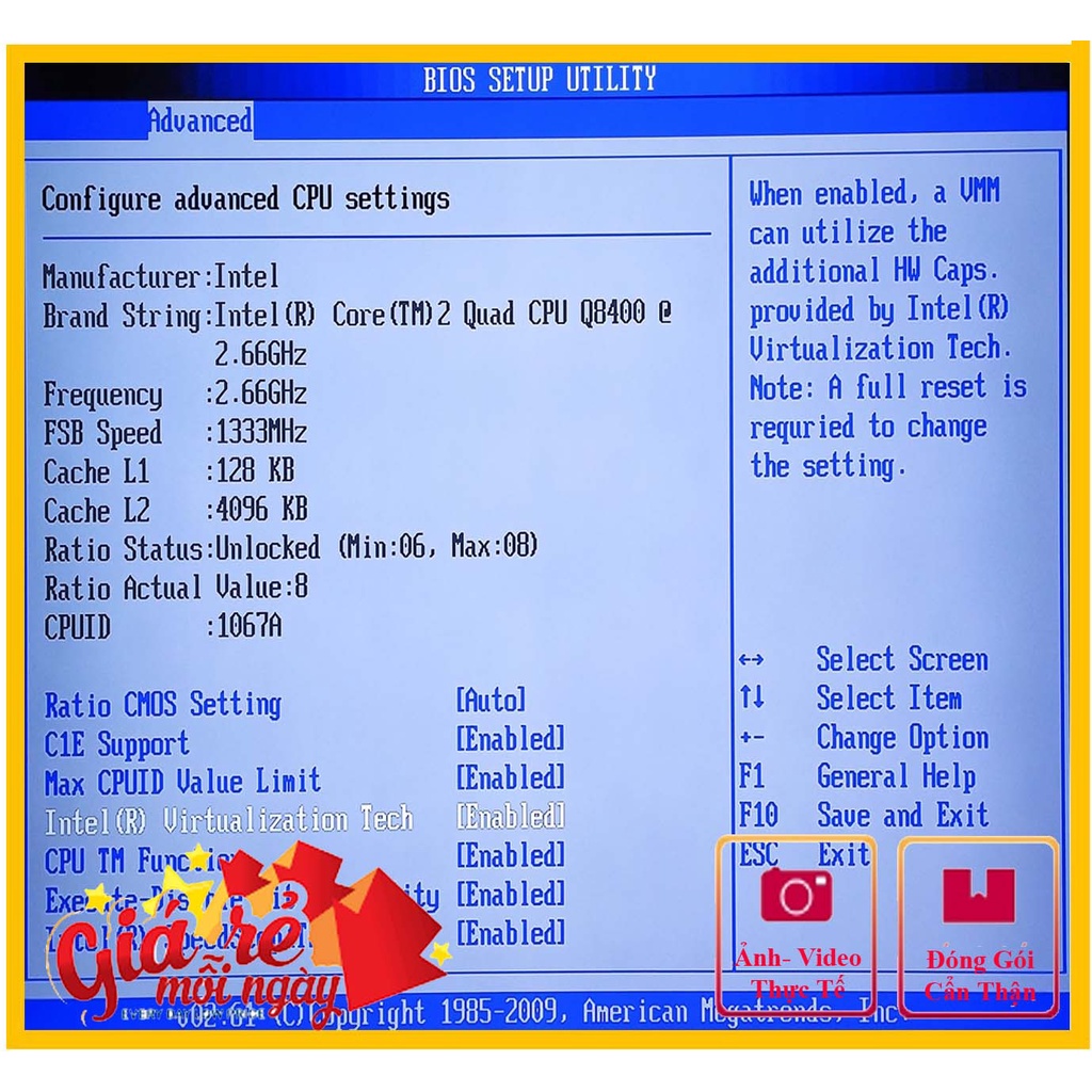 Combo Main KGiga Glowy G41 Socket 775 + FE+ Keo gói tản nhiệt CPU VGA