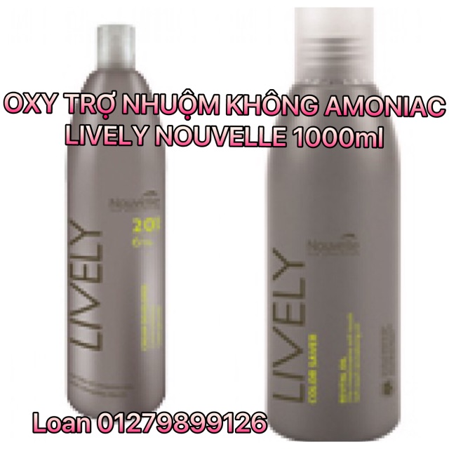 OXY KHÔNG AMONIAC NOUVELLE LIVELY 1000ml