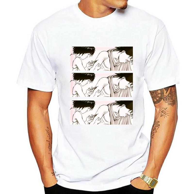 Akira Nam Thời Trang Áo nam Chất Lượng Cao Akira Áo Phông Hip Hop Hoạt Hình Top Tee Thời Trang Akira