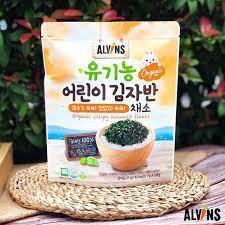 Rong biển rắc cơm hữu cơ vị rau củ Alvins 21g date 6/2022