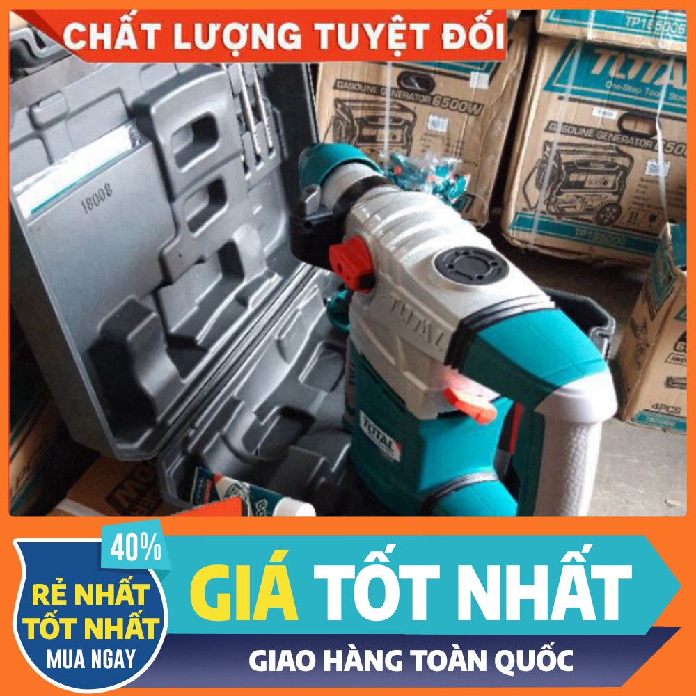 36mm Máy khoan đục bê tông 1800W TOTAL TH118366 [bảo hành chính hãng]