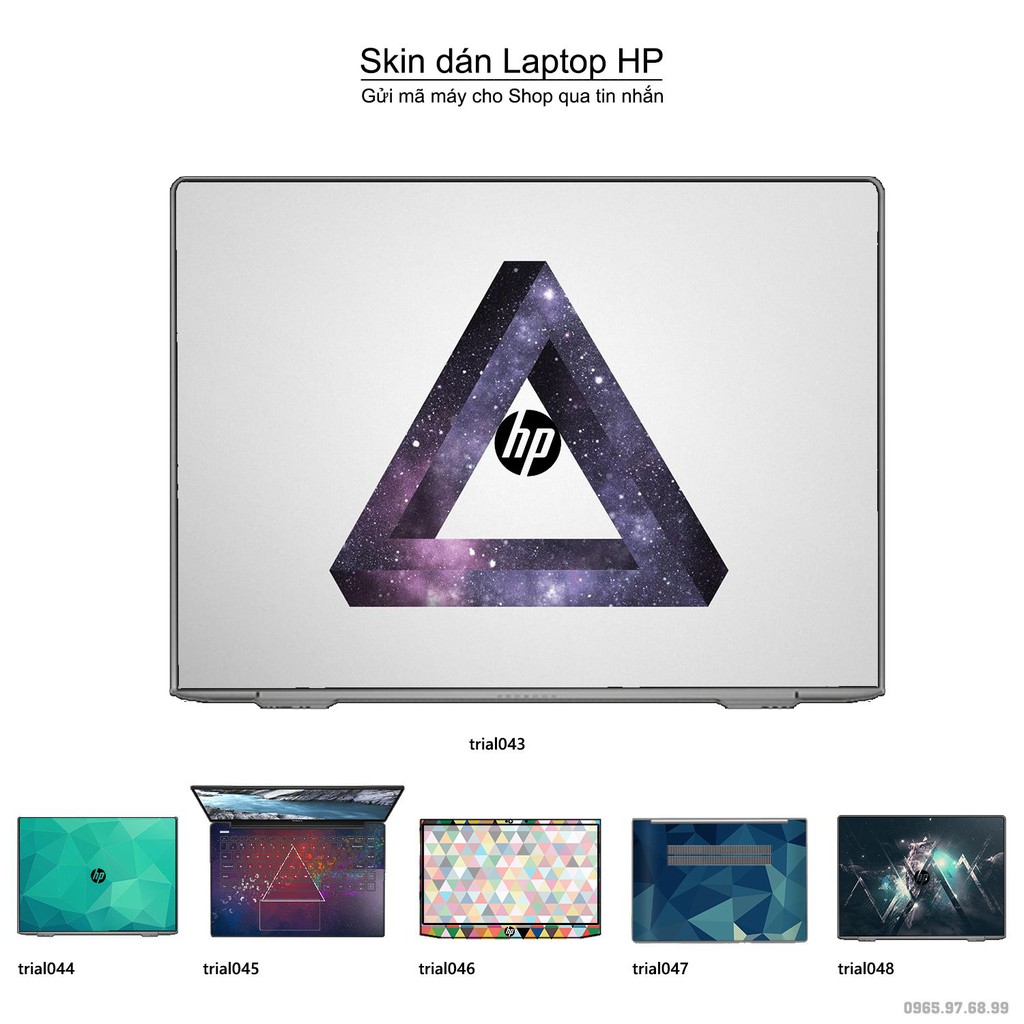 Skin dán Laptop HP in hình Đa giác _nhiều mẫu 8 (inbox mã máy cho Shop)