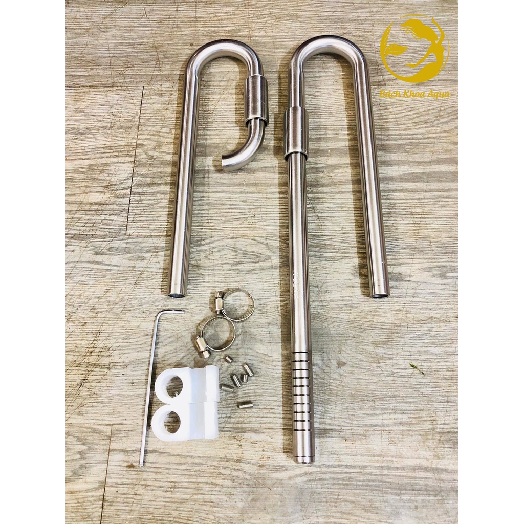 IN OUT INOX CÓ LỌC VÁNG XOAY - LỌC VÁNG TÍCH HỢP CHO BỂ CÁ