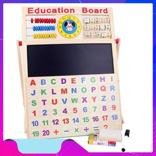 Bảng Từ 2 Mặt Education Board Và Bộ Số Kèm Bảng Gỗ Có Núm Phương Tiện Tiện Dụng – HÀNG CHẤT LƯỢNG CAO