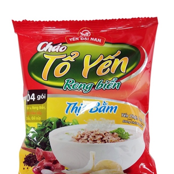 Cháo Đại Nam Tổ yến rong biển, Sườn non, Thịt Bằm