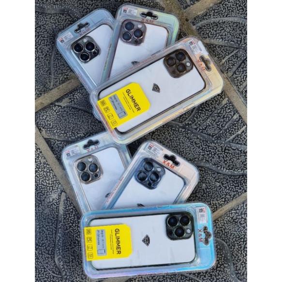Ốp lưng trong viền màu XM cho iPhone 13 , 13 pro , 13 pro max bảo vệ máy