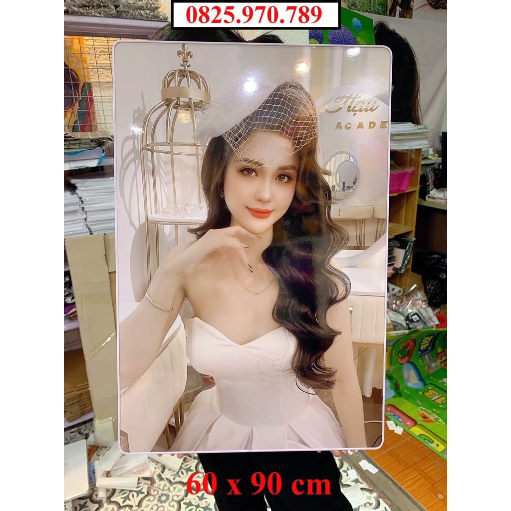 In Tranh Tráng Gương KT 40 x 80 Theo Yêu Cầu MS3045