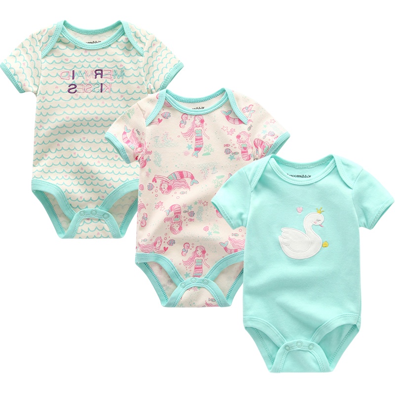 Bộ 3 mảnh bộ body cho bé bông đồ sơ sinh bé trai đồ bé gái sơ sinh quần áo trẻ em sơ sinh 0 12 tháng