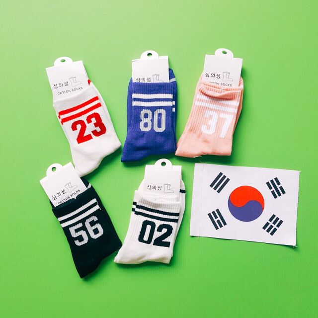 VỚ SỌC SỐ HÀN QUỐC 🧦🧦