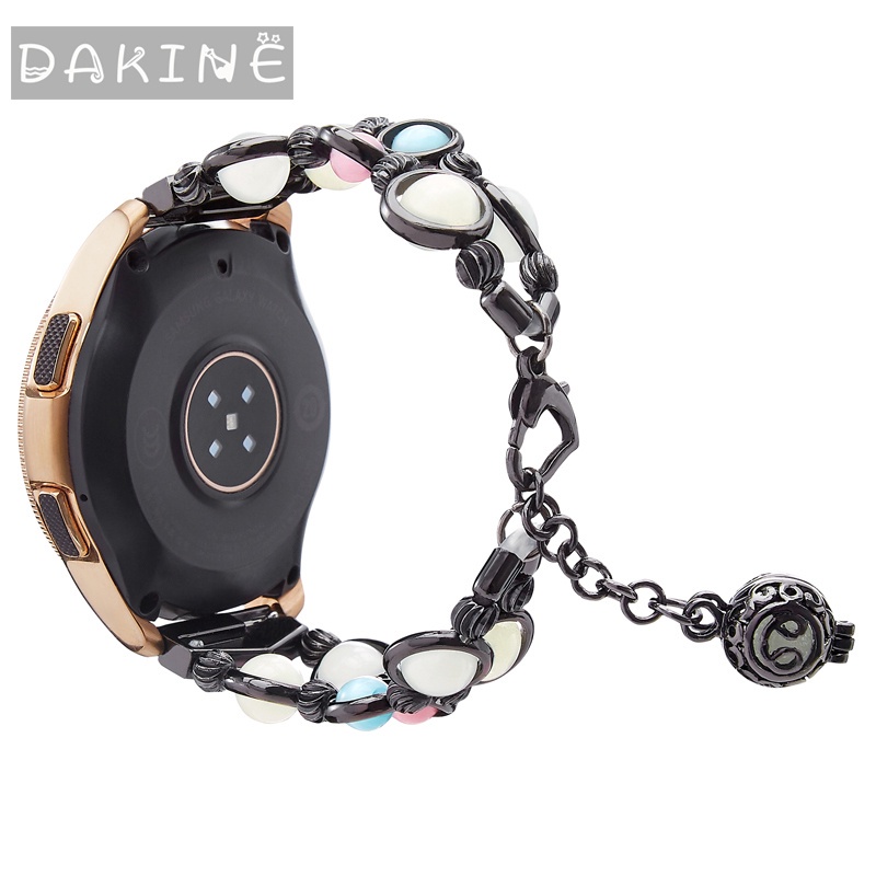 Dây đeo 20mm 22mm cho đồng hồ thông minh Samsung Galaxy Watch 3 Band 41mm/45mm/46mm/42mm/Active 2 1/S3
