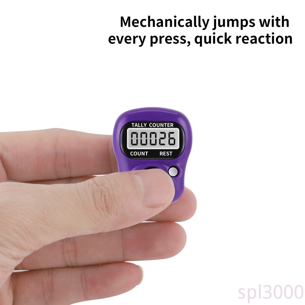 Máy đếm cầm tay hiển thị màn hình kỹ thuật số tiện dụng