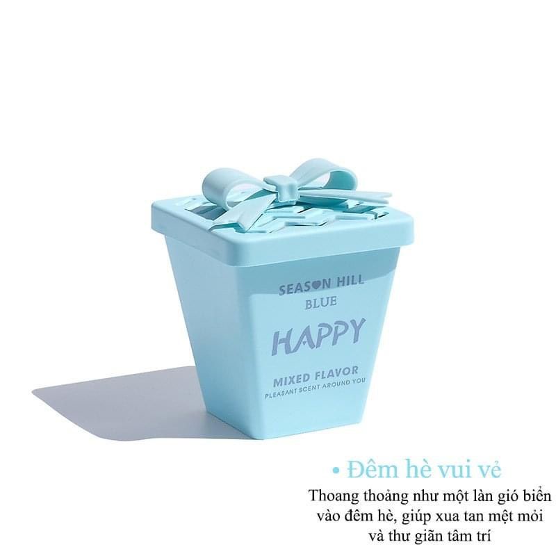 Sáp thơm nhà vệ sinh Season Hill khử mùi phòng ngủ tủ quần áo cao cấp thư giãn - Chillme