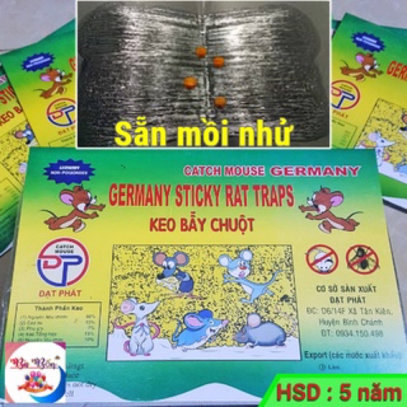 2 Miếng Keo dính chuột / dán chuột Đại thành ( 2 Miếng )