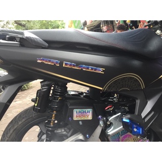 tem titan chiều dài 7cm dán ốp nước mát vario