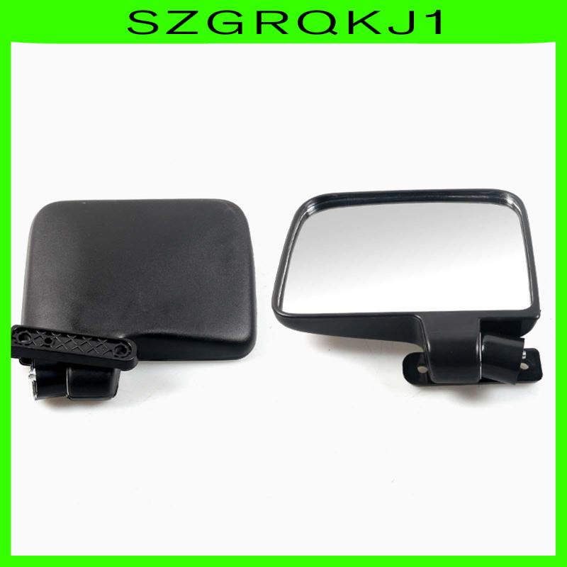 Set 2 Gương Chiếu Hậu Gấp Gọn Cho Xe Golf Cart szgrqkj1