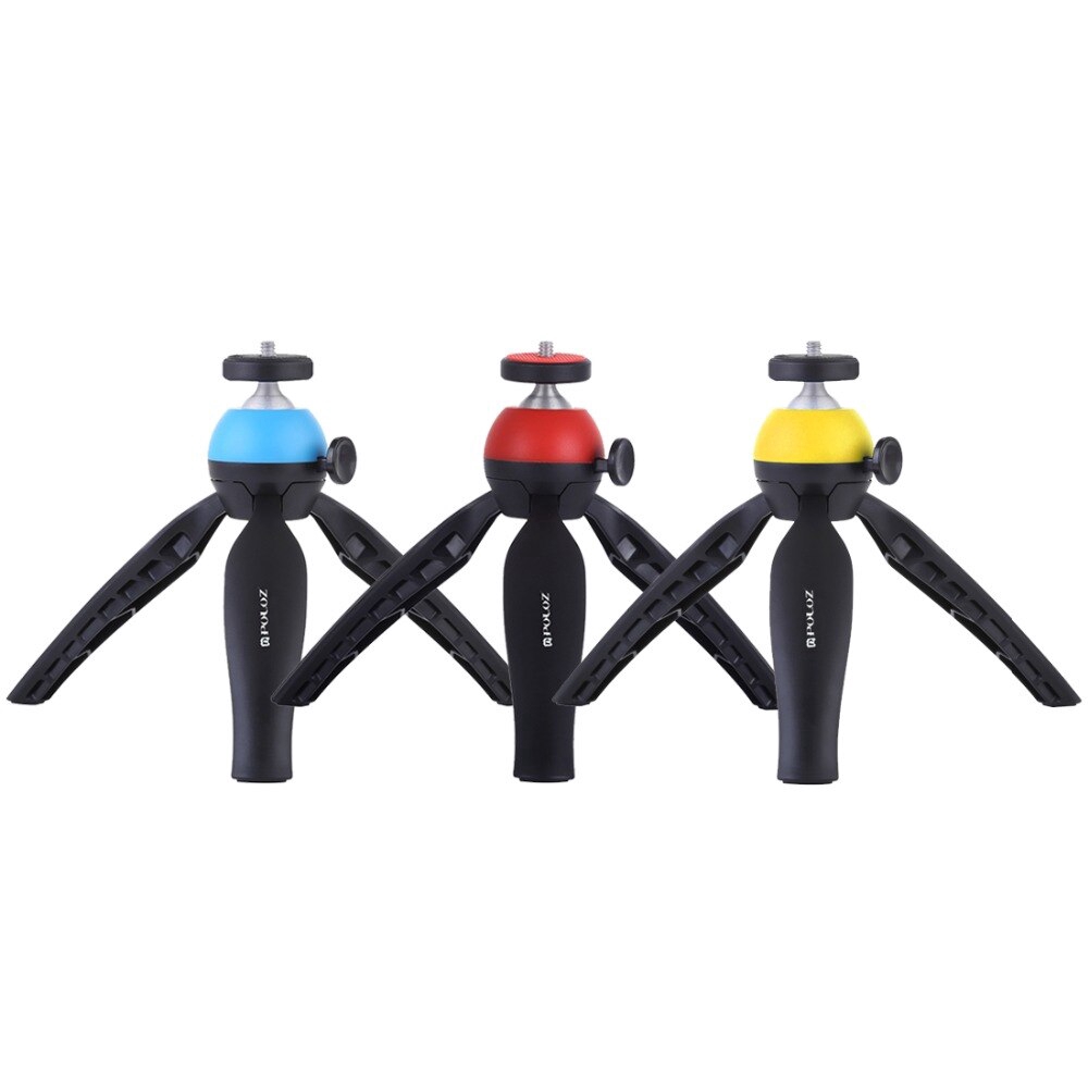 PULUZ xách tay Pocket Mini Tripod Mount & 360 Bằng bóng Head cho GoPro 7/6/5 điện minh / cho iPhone X / XX / DSLR DV