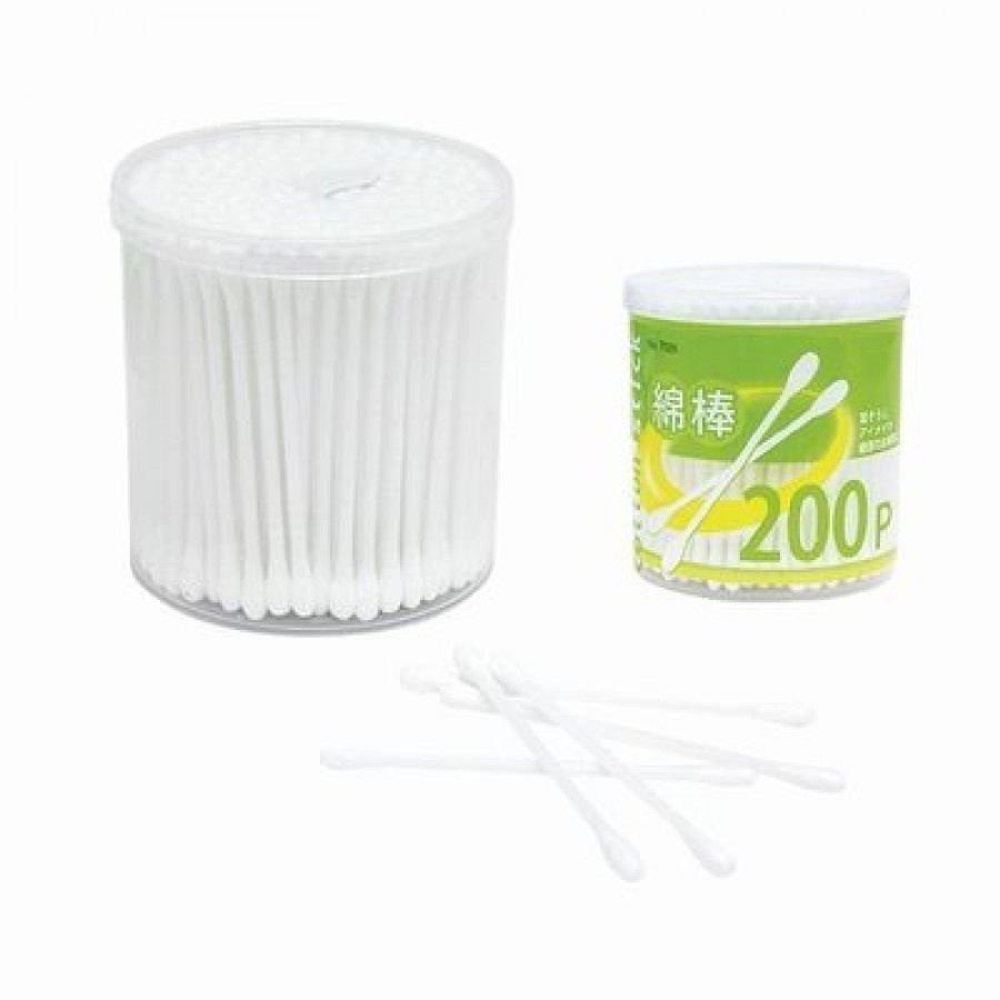 Hộp 200 bông ngoáy tai (hộp màu xanh) NHẬT BẢN