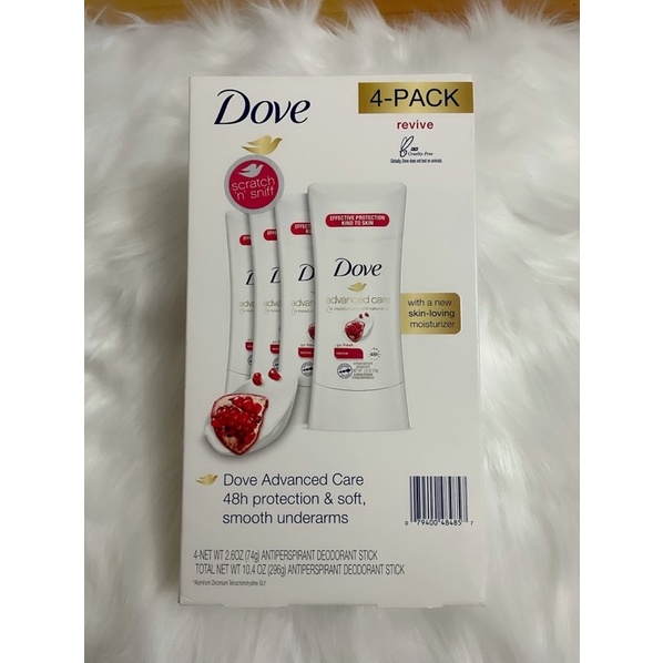 🌸🌸🌸 Lăn nách Dove Mỹ dạng sáp hương lựu đỏ Made in USA 74g giúp bạn tự tin cả ngày khỏi lo mùi cơ thể. 💰Giá: 150k