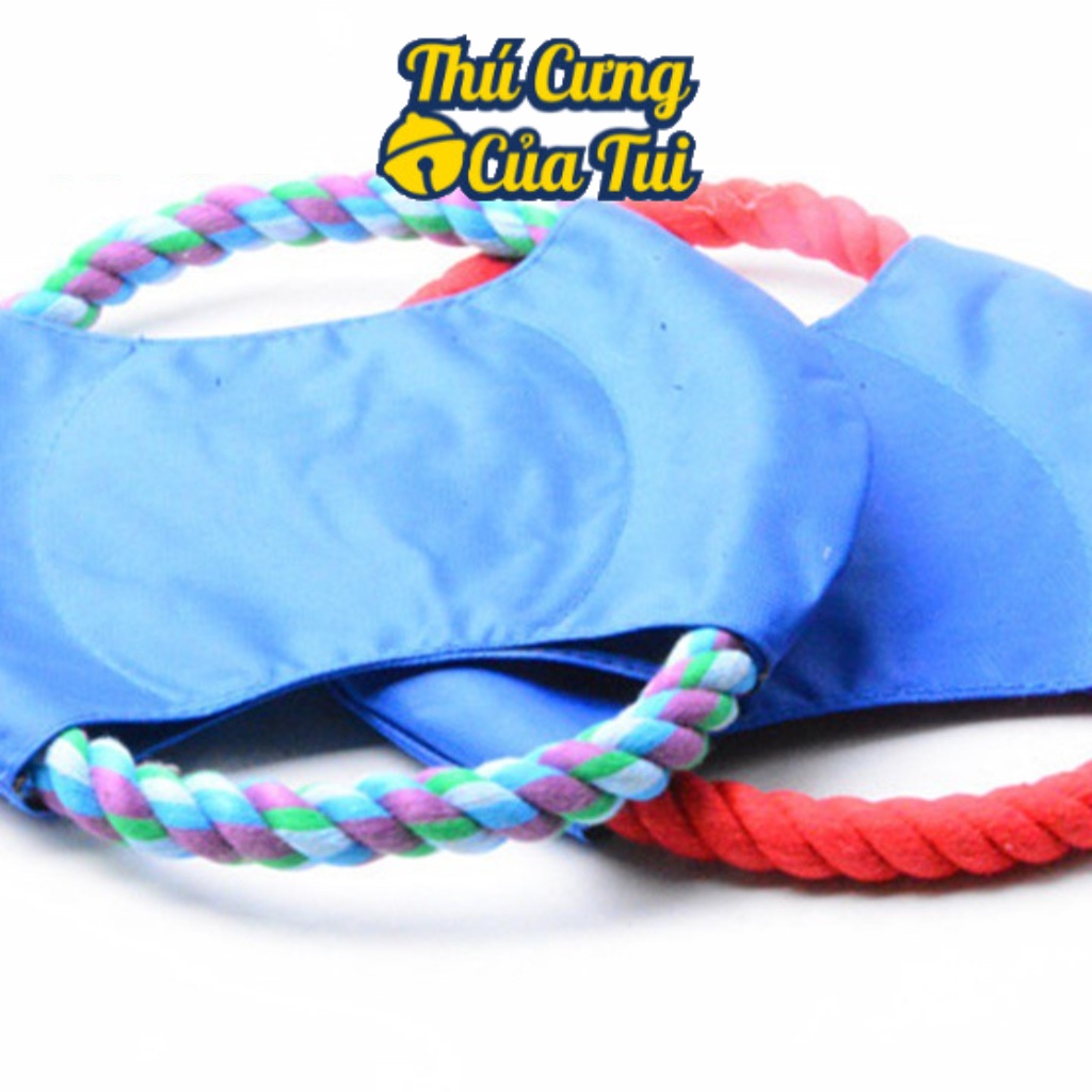 Đĩa Bay Huấn Luyện Thú Cưng Bằng Vải - Thú Cưng Của Tui