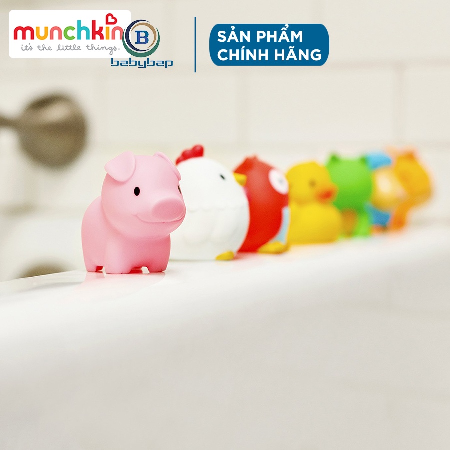 Bộ 4 Sinh Vật Nông Trại Munchkin Phù Hợp Với Bé Từ 9 Tháng Tuổi Trở Lên